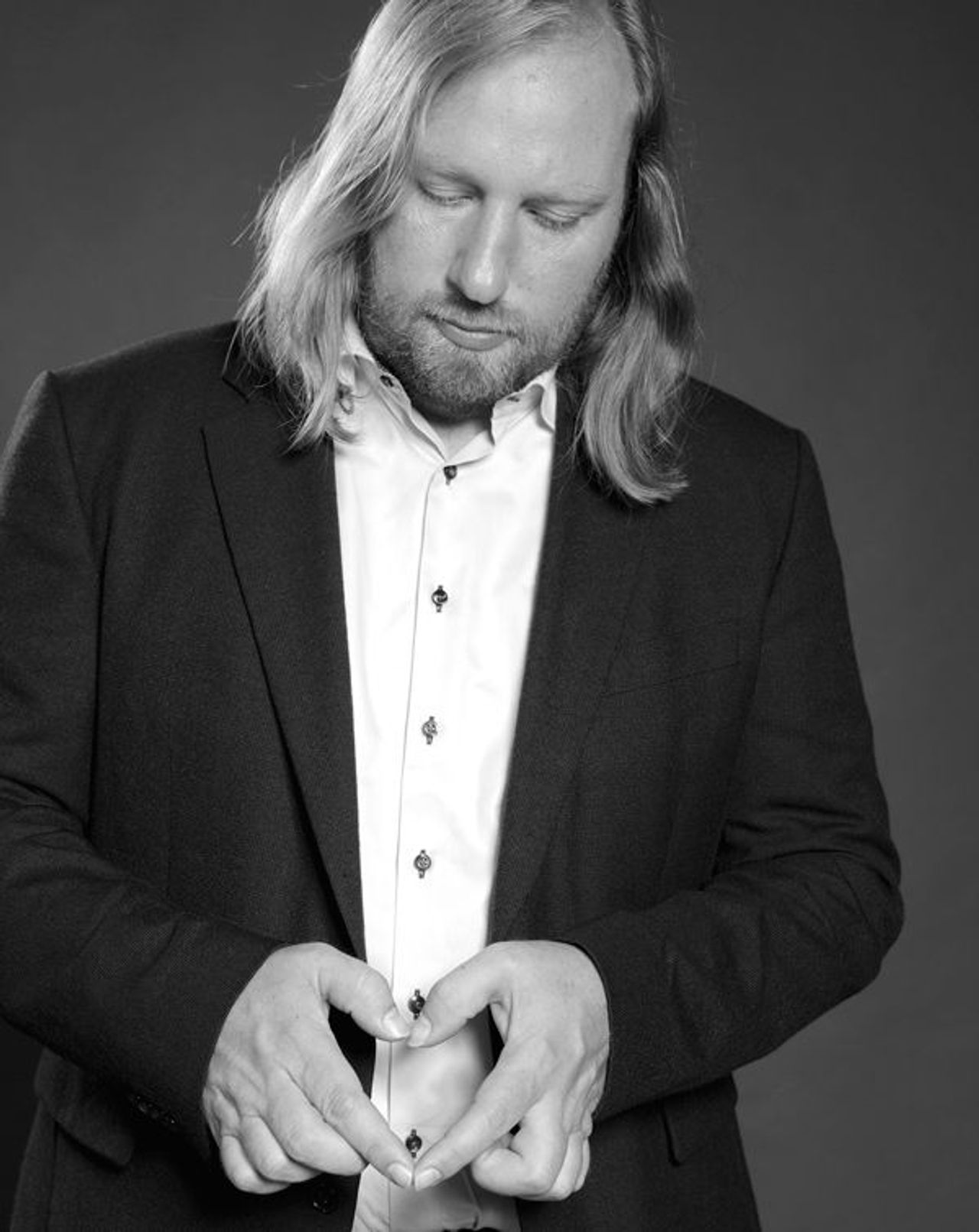 Grünen Politiker Mit Langen Haaren