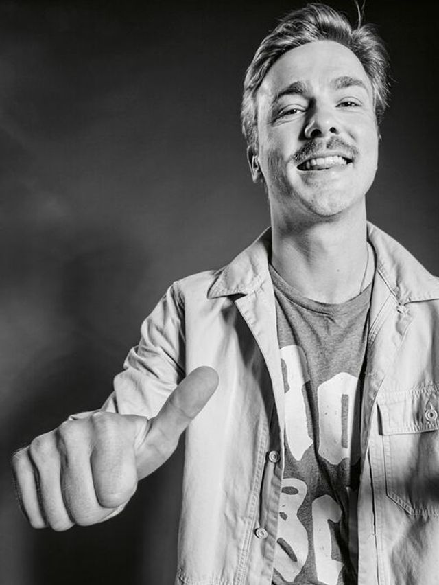 Schauspieler Albrecht Schuch im Interview ohne Worte SZ Magazin
