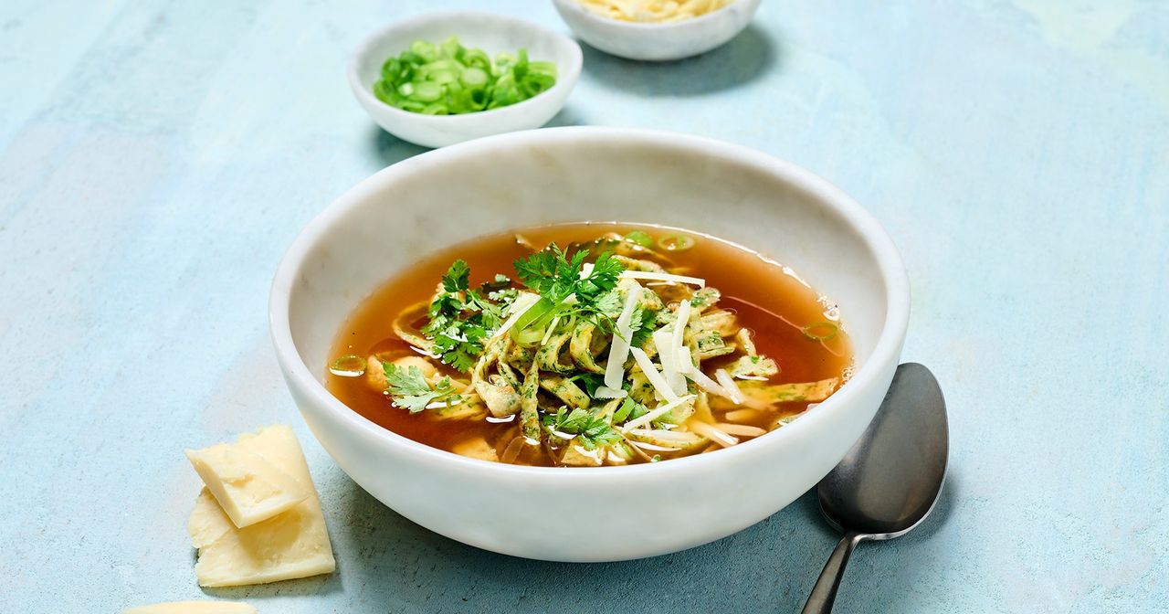 Fabelhafte Recycling-Suppe