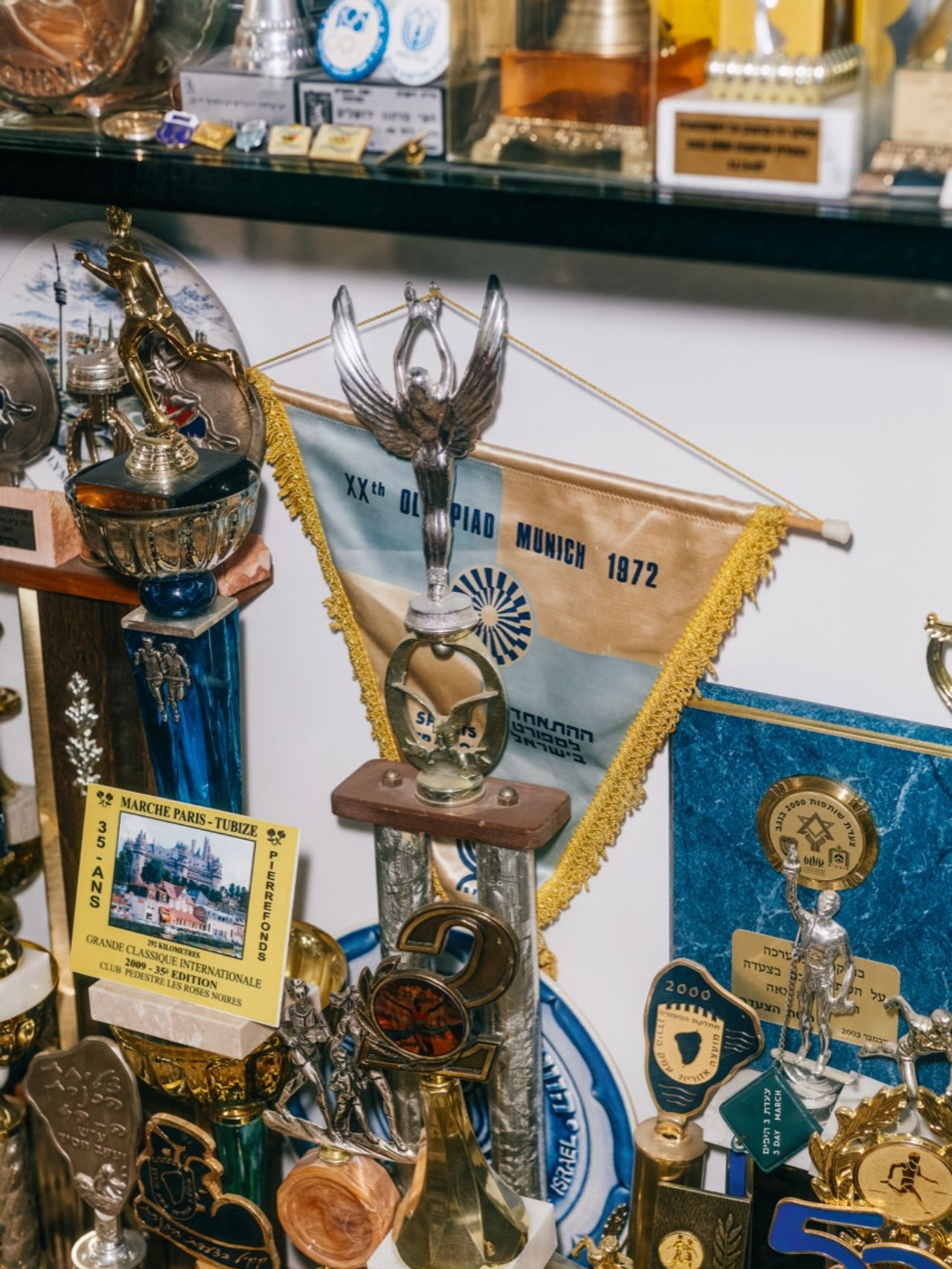 Überlebende des OlympiaAttentats Shaul Ladany und Gad Tsabari SZ