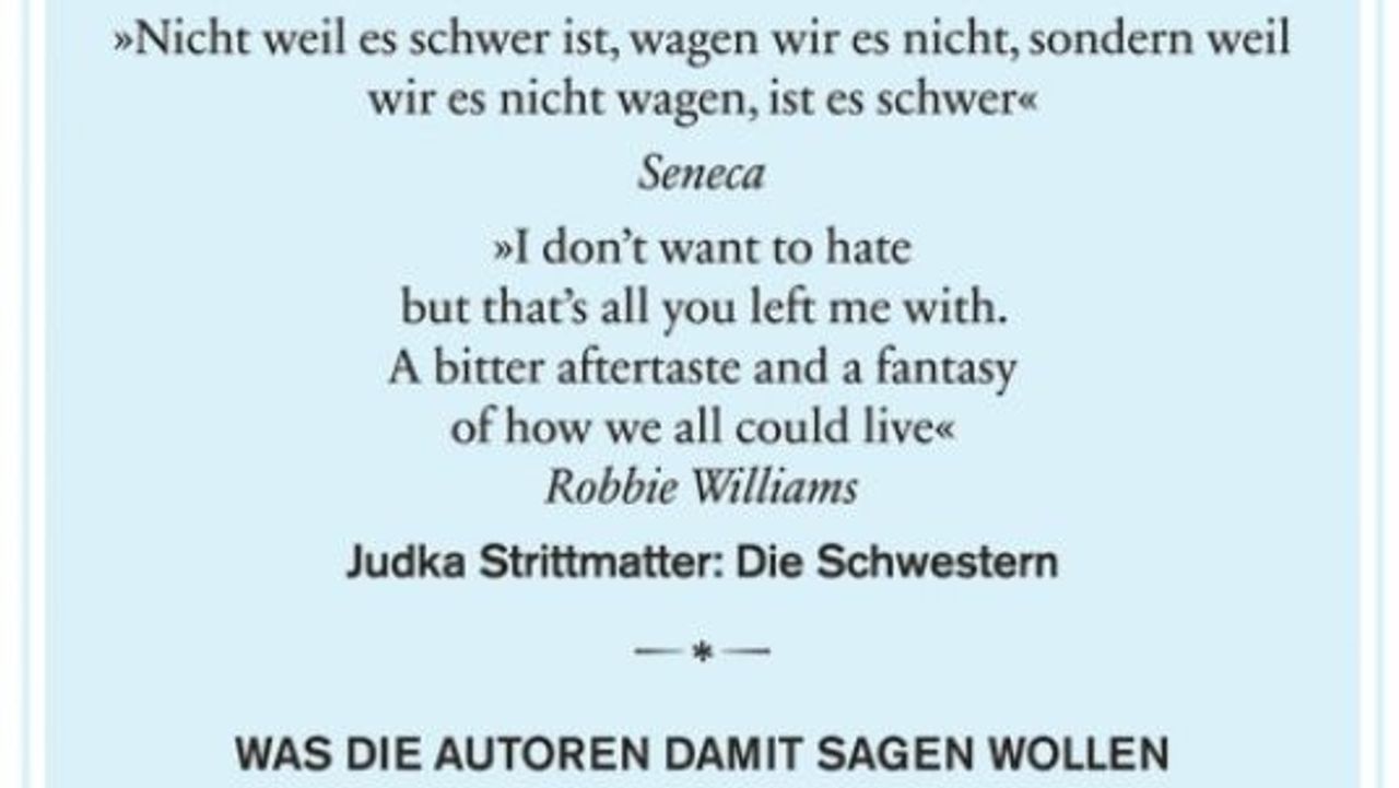 Die Zitate Am Anfang Eines Buches Sz Magazin