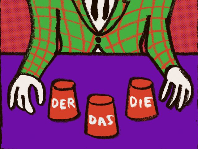 Sprache Warum Haben Wir Drei Artikel Sz Magazin