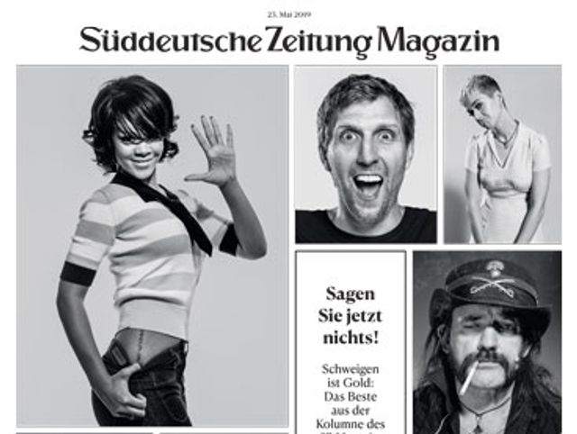 Wie Ein Interview Ohne Worte Entsteht Sz Magazin