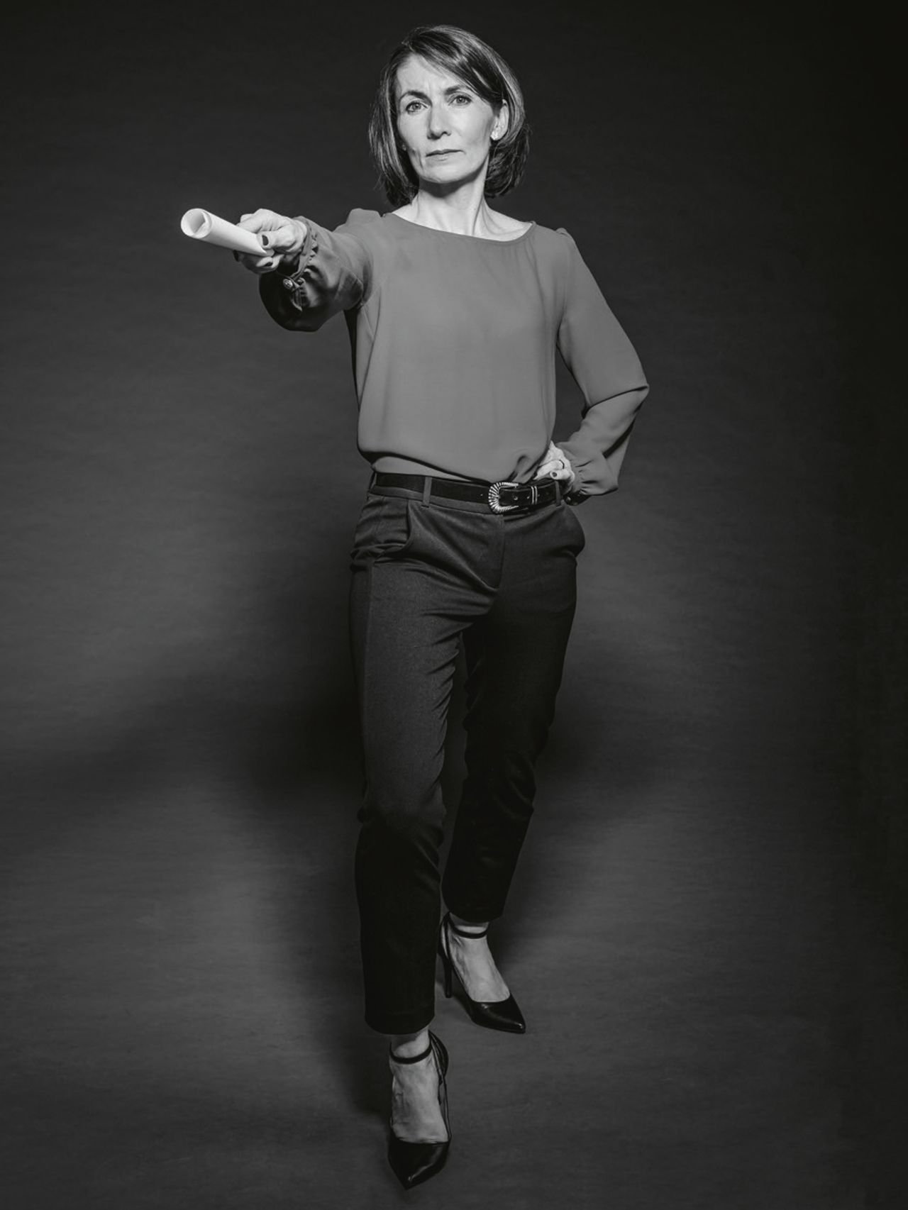 Die Politikberaterin Claudia Major im Interview ohne Worte SZ Magazin