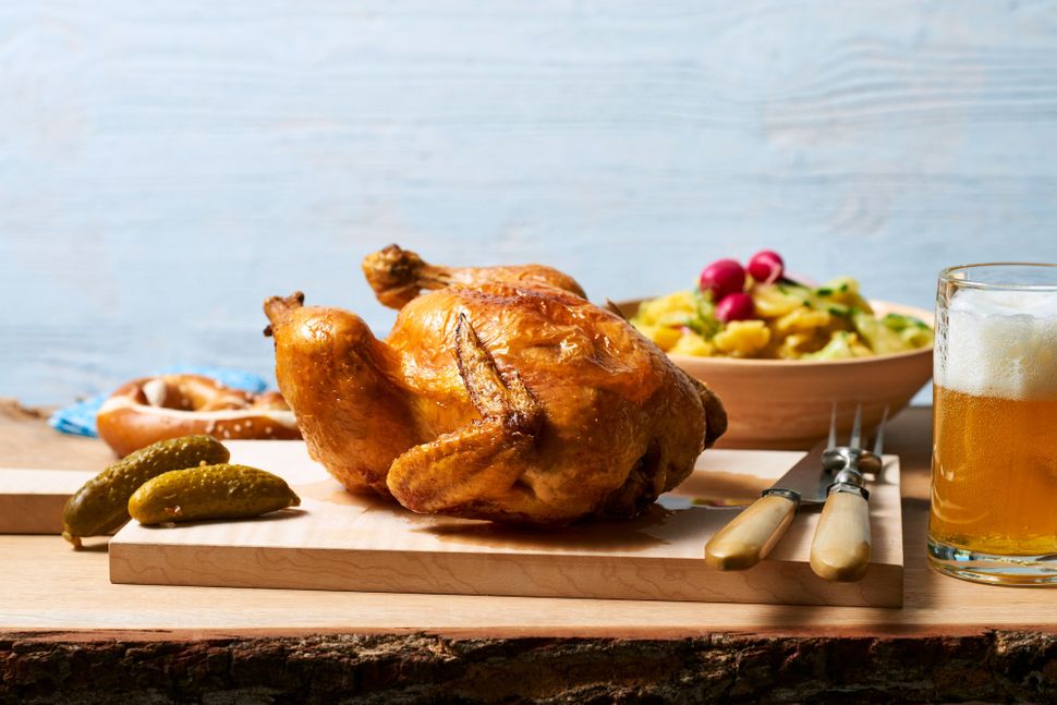 Rezept für saftiges WiesnBrathendl SZ Magazin