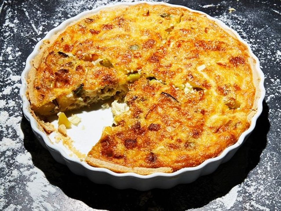 Kurbis Mangold Quiche Mit Speck Und Apfel Rezept Sz Magazin