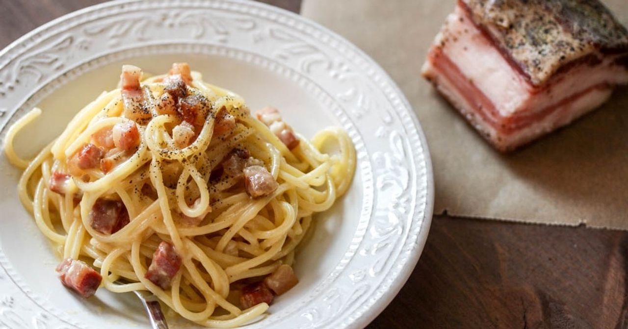 Klassische Spaghetti Carbonara - Rezept - SZ Magazin