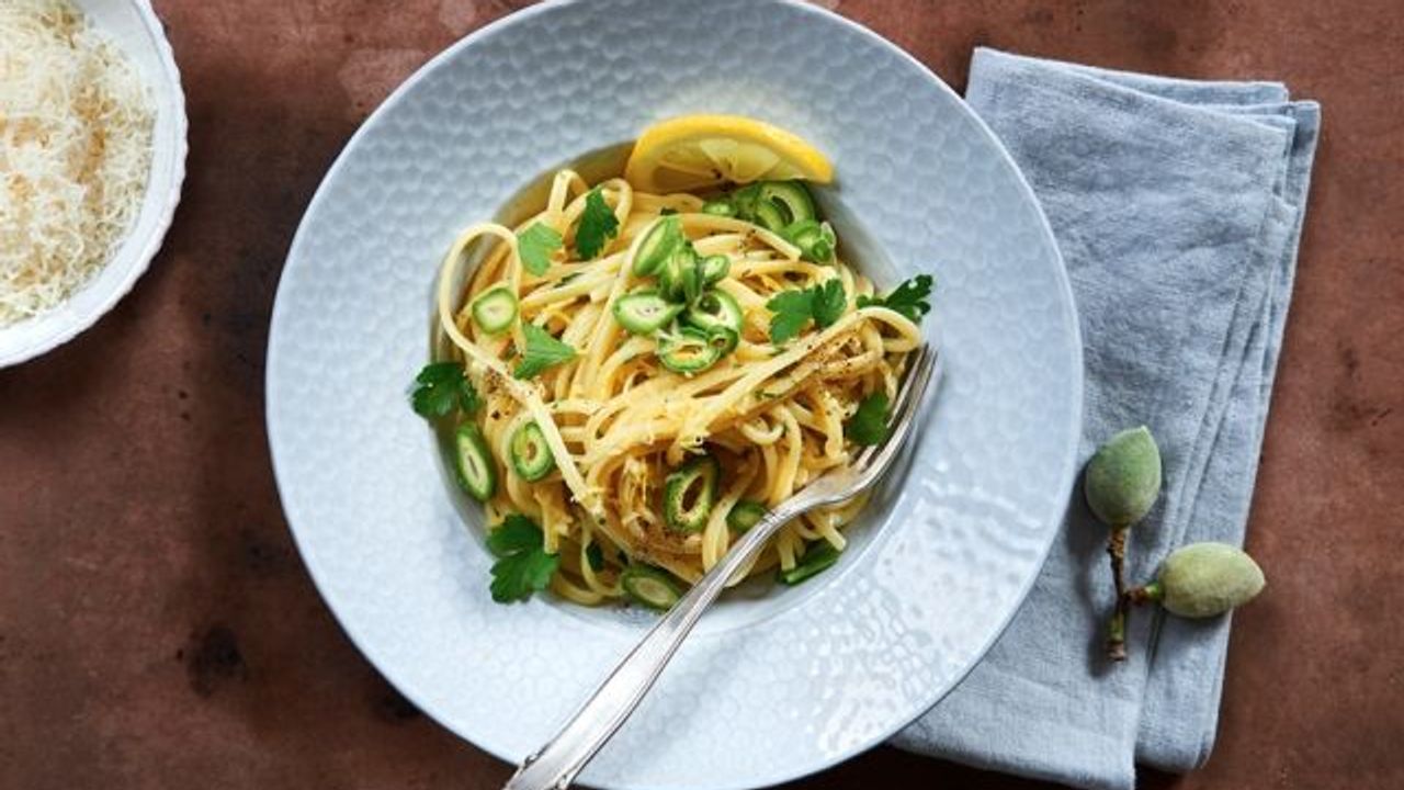 Spaghetti Al Limone Mit Zitronen Parmesan Sauce Sz Magazin