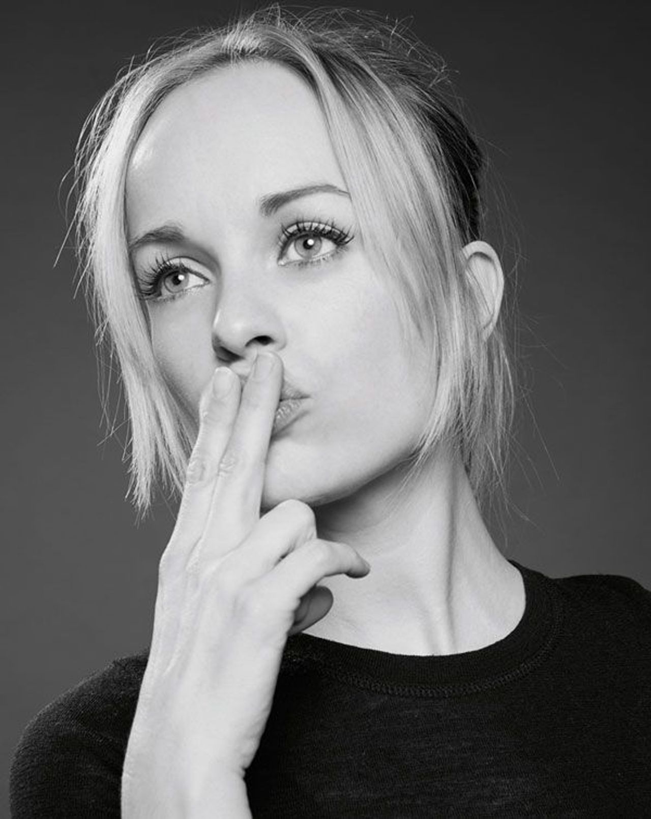 Die Schauspielerin Friederike Kempter im Interview ohne Worte - SZ Magazin