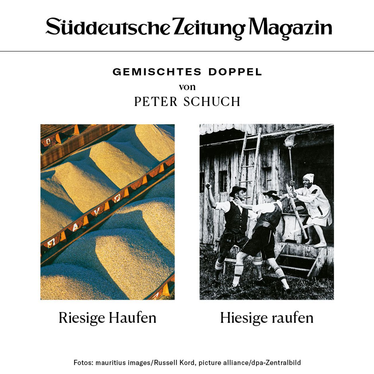 Das Gemischte Doppel Sz Magazin 3653