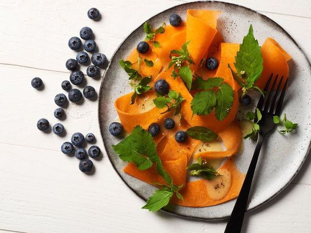 Kürbisprotein Rezepte, Gefüllter Butternut Kürbis Low Carb Vegan