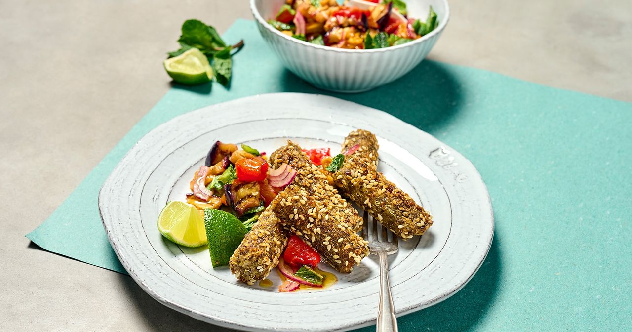 Pflanzerl aus bayerischem Quinoa