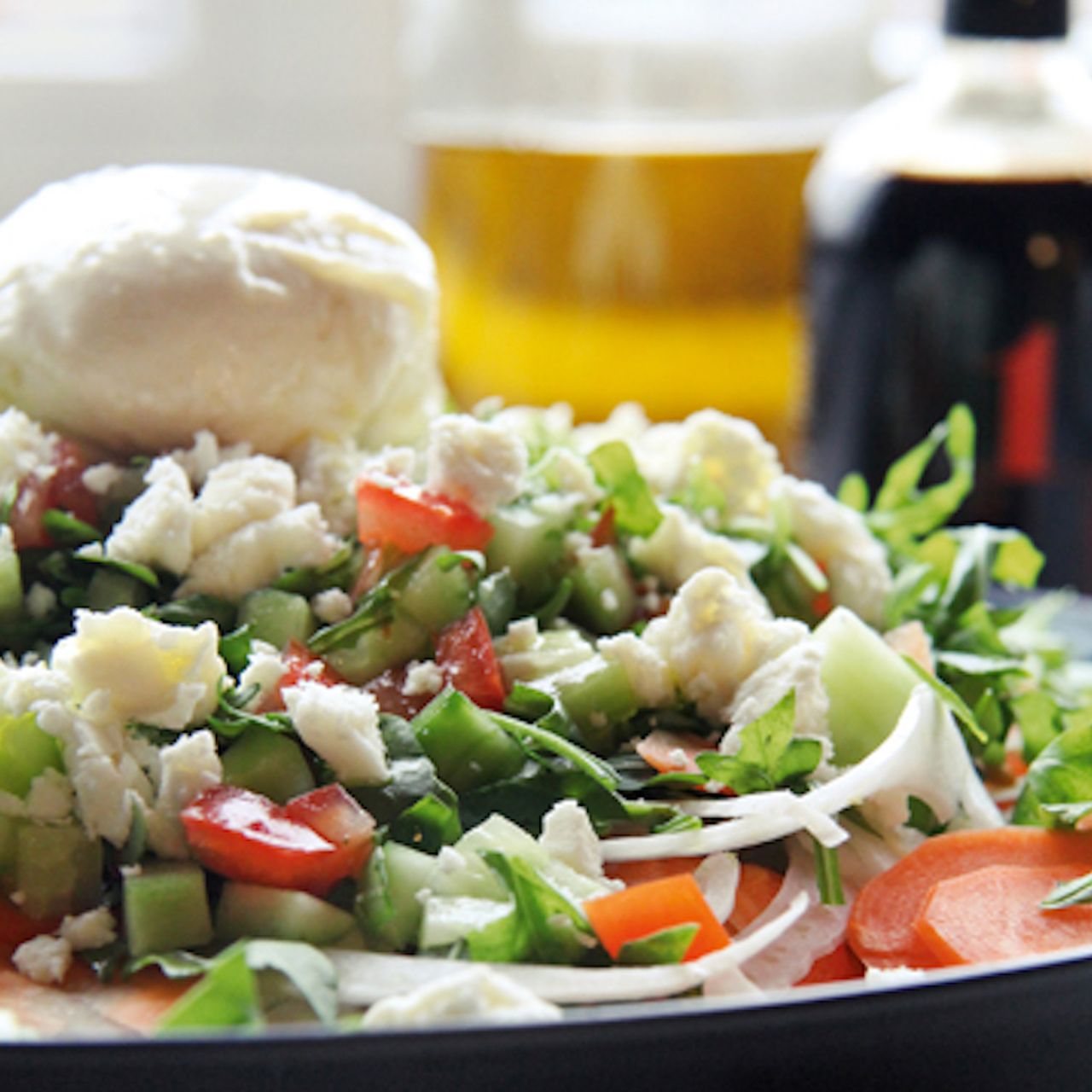 Fenchel-Rucola-Mozzarella-Salat - SZ Magazin