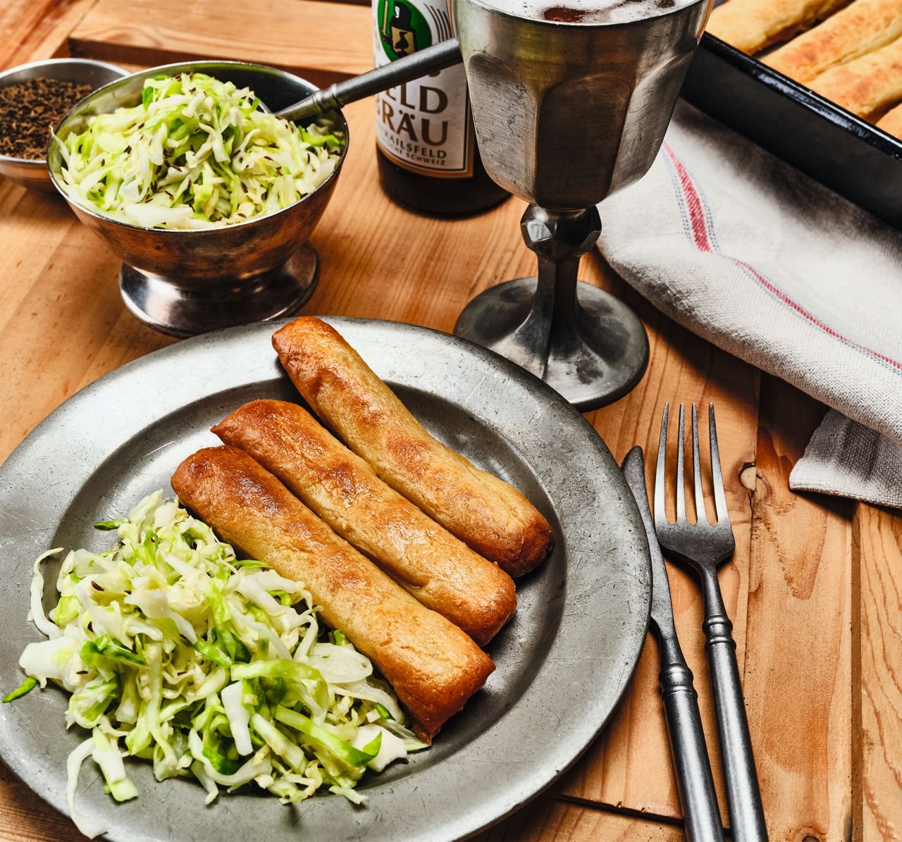 Rezept für knusprige Kartoffelnudeln mit Grieß und Mehl - SZ Magazin